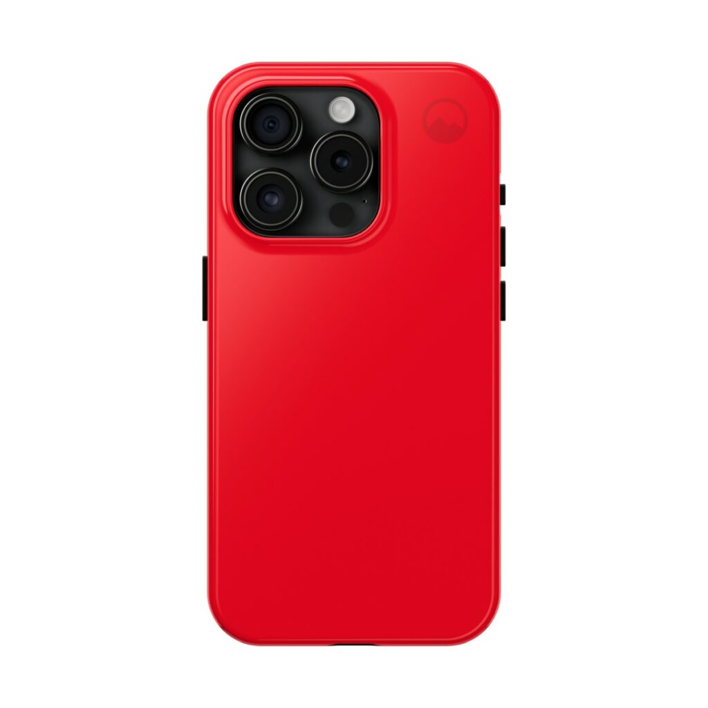 A² Red Tough Phone Case for iPhone
